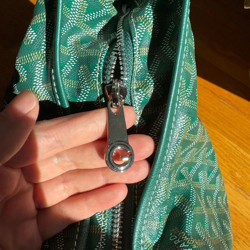 Goyard Green Hobo Bag - Picture 5 of 9